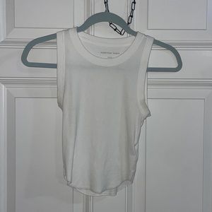 American Eagle ribbed high neck tank top